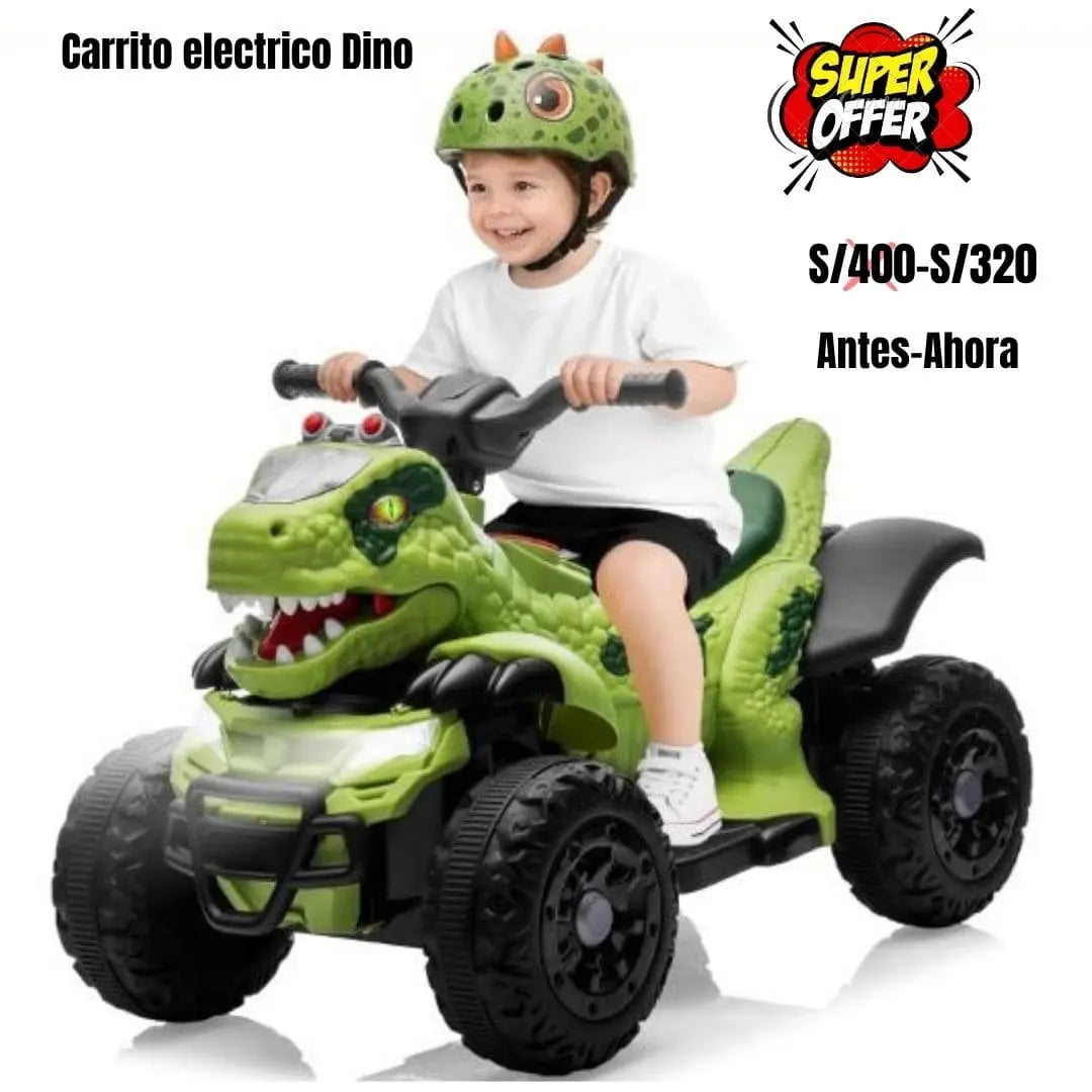 CARRITO ELECTRICO DINO